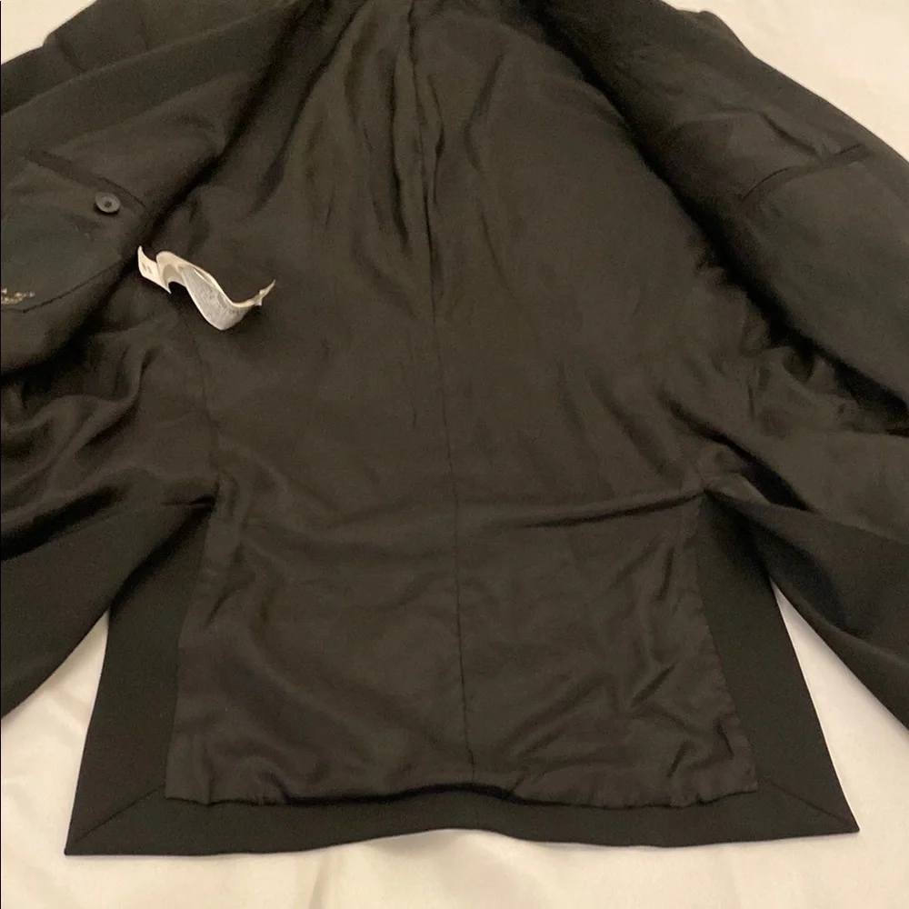 Zara Classic Black Men's Blazer Size 40 Slim fit Formal jacket